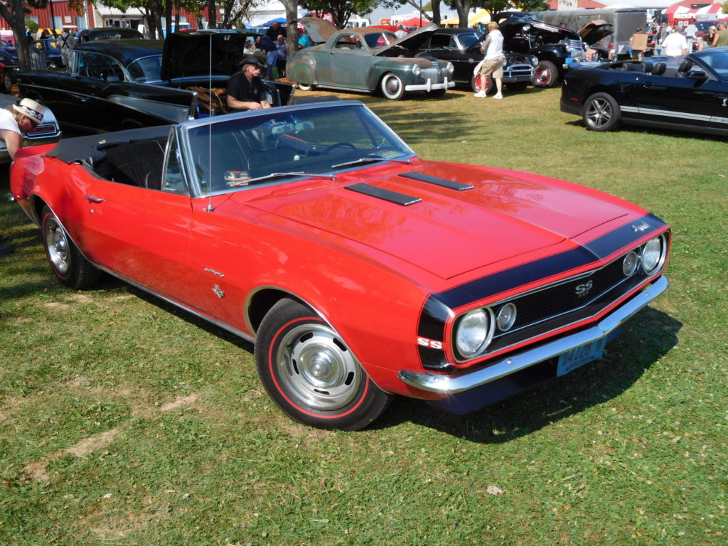 A scene from a past Spring Jefferson Swap Meet & Car Show