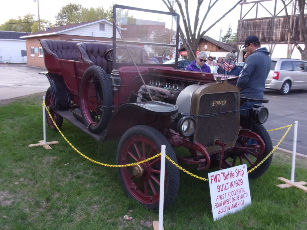 The “Battleship” built in Clintonville was the world’s first four-wheel-drive vehicle